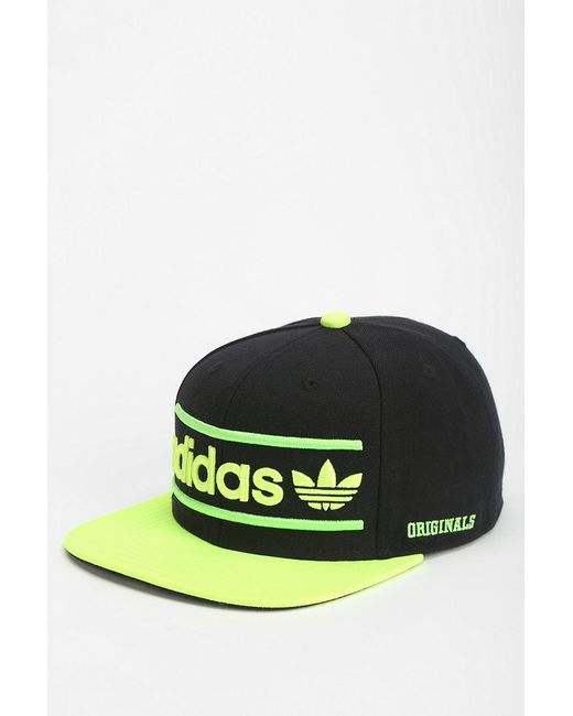 Neon adidas hat sale