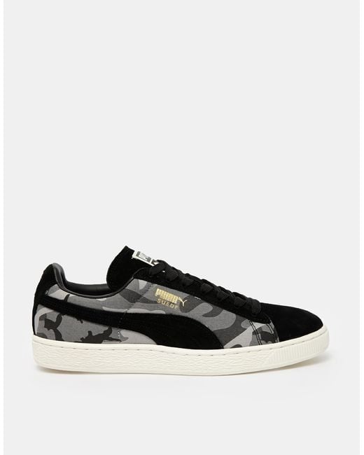 Puma camo shop trainers