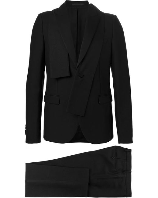 Valentino Black Smoking Suit for men