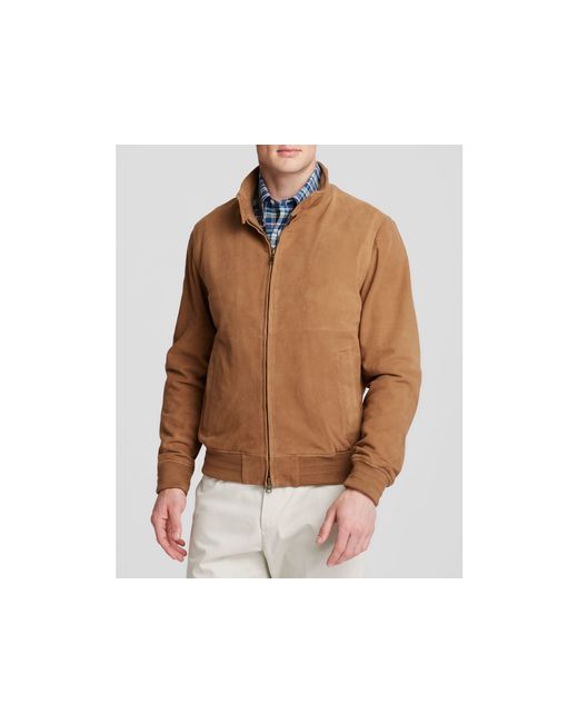 Brooks Brothers Suede Barracuda Jacket 