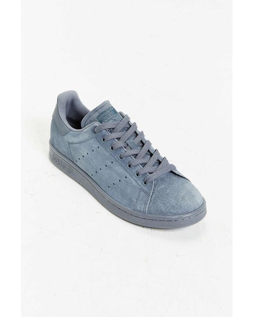adidas Originals Suede Stan Smith Sneaker in Dark Grey (Gray) for Men | Lyst