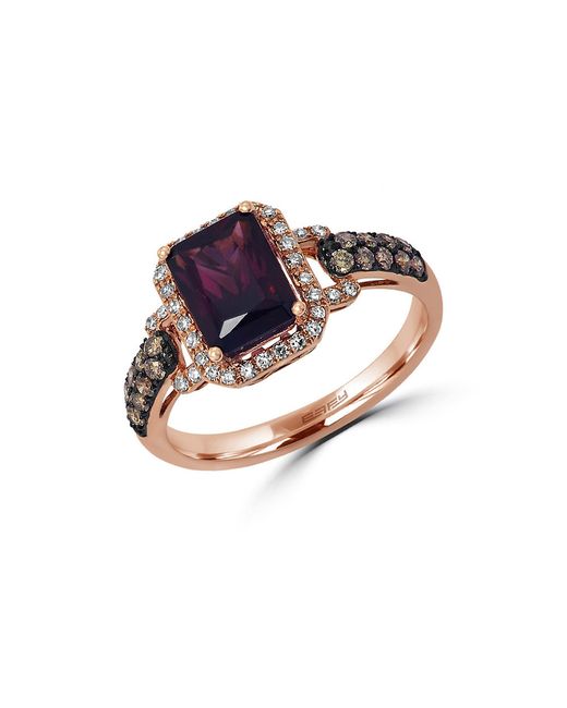 rose colored gold rings