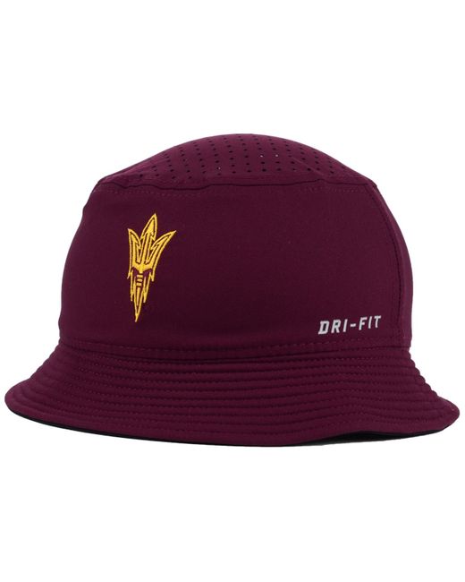 Nike Arizona State Sun Devils Vapor Bucket Hat in Purple for Men Lyst