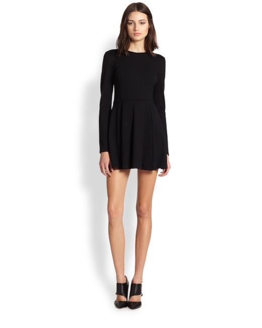 Tillora Long Sleeve Fit-\u0026-Flare Dress 