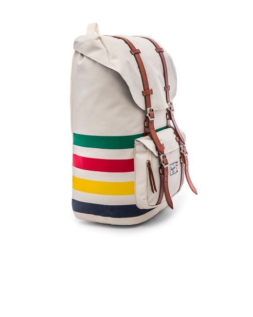 Herschel Supply Co. X Hudson Bay Company Little America in Gray Lyst