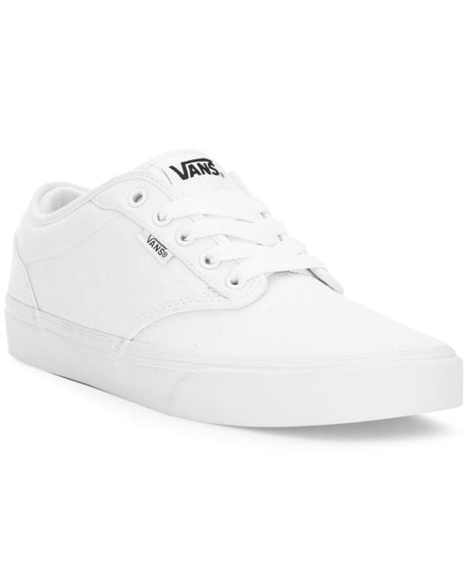 Vans White Atwood Sneakers for men
