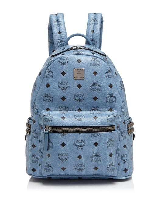 Mcm Book Bag Blue IUCN Water