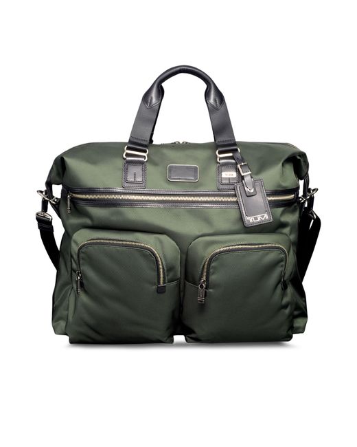 Tumi Green Alpha Bravo Kessler Large Duffel Bag for men