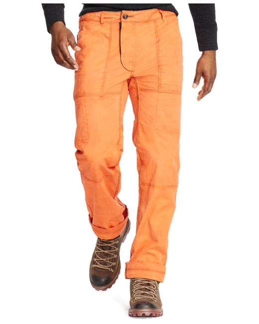 Polo Ralph Lauren Orange Classic-fit Reversible Cargo Pants for men