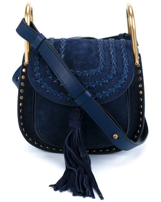 Chloé Blue Mini 'hudson' Crossbody Bag