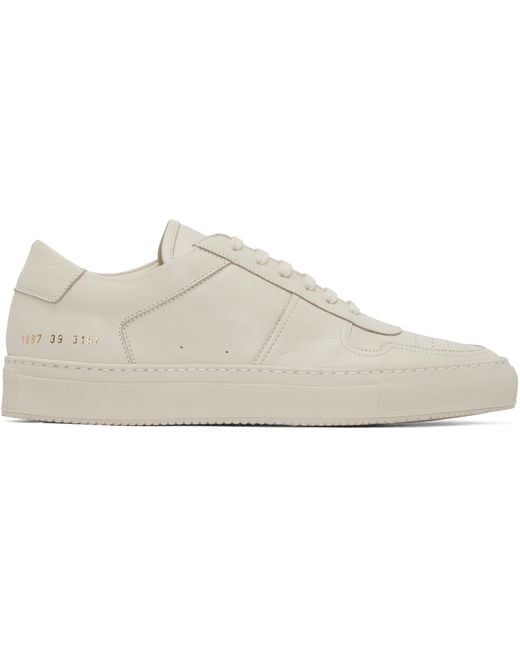 Common Projects Natural Beige Bball Sneakers for men