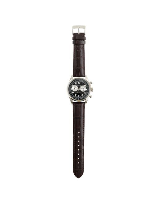 J.Crew Mougin & Piquard Chronovintage Watch in Black for Men | Lyst