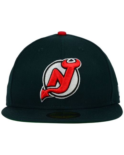 New jersey devils fitted hat outlet