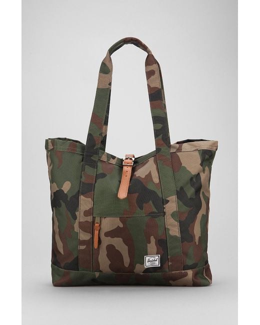 Herschel camo tote store