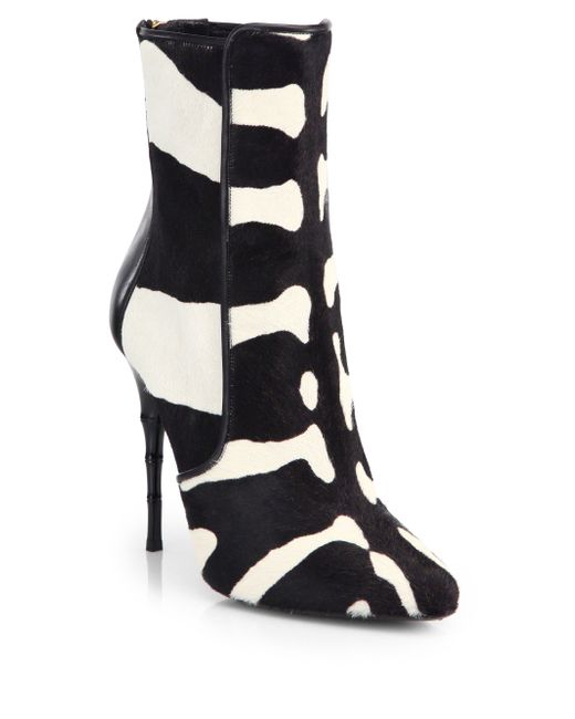 dalmation print boots