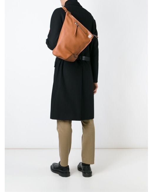 Loewe Brown 'anton' Backpack for men