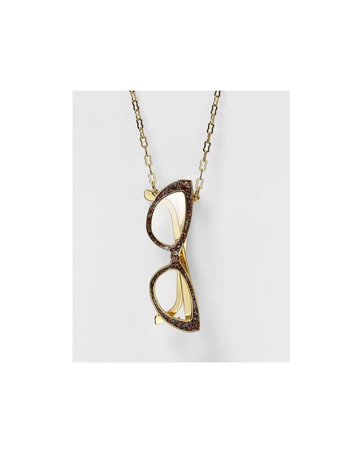 Kate Spade Goreski Glasses Pendant 