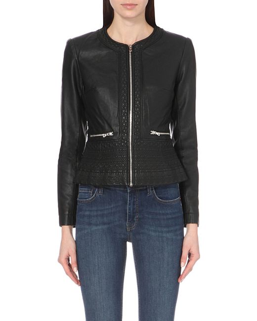 French Connection Womens Vegan Leather Jackets 