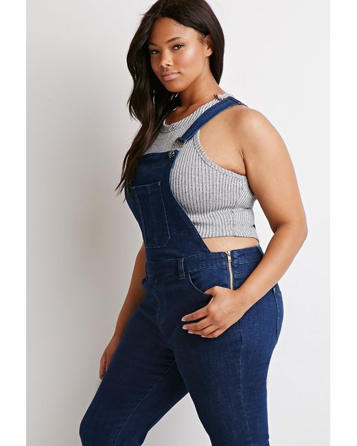 Classic Denim Overalls in Indigo 