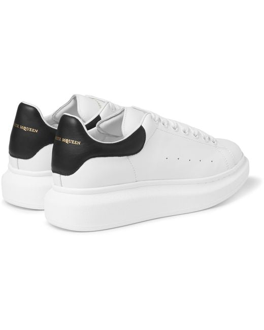 Alexander mcqueen white sneakers mens sale