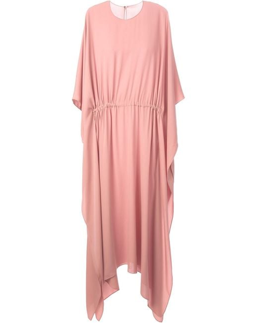 Valentino Pink Kaftan Evening Dress