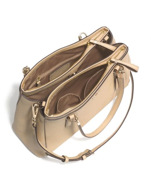 Coach saffiano online leather