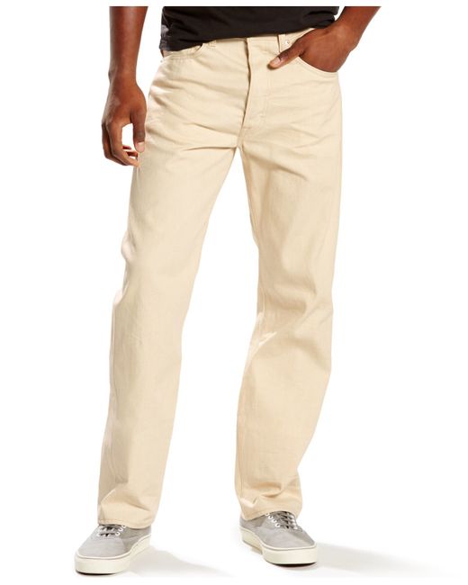 Levi's Natural 501 Original Shrink-to-fit Jeans for men