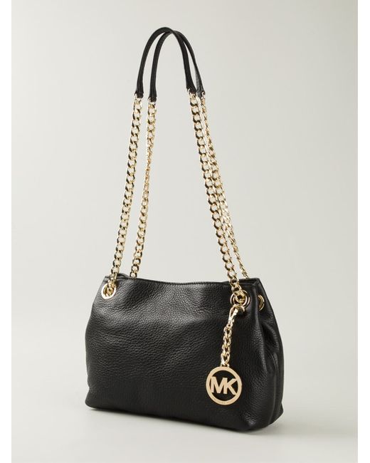 MICHAEL Michael Kors Jet Set Chain Shoulder Bag in Black Lyst