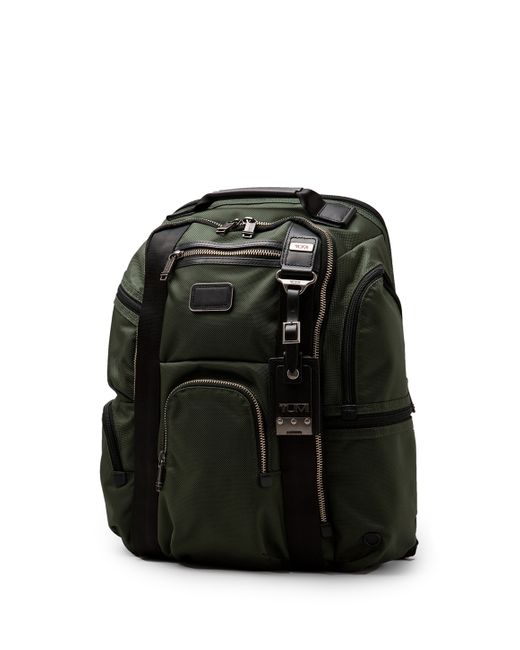 Tumi Green Alpha Bravo Ballistic Nylon Knox Backpack