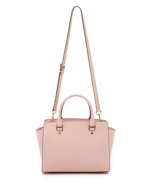 Michael kors selma medium on sale soft pink