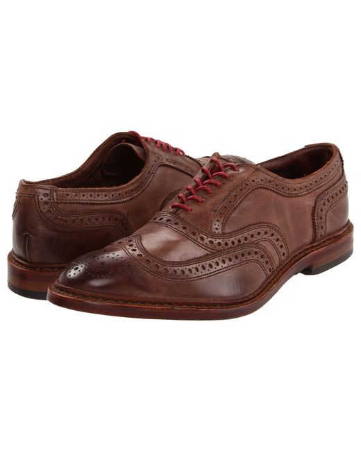 allen edmonds dark brown