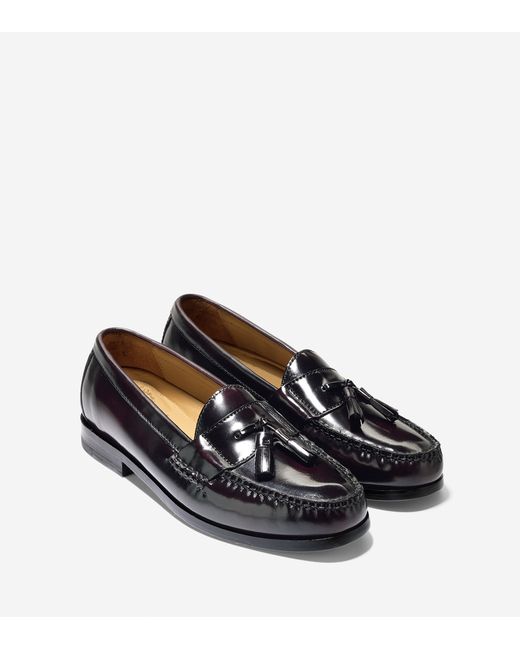 cole haan pinch tassel loafer cole haan s pinch grand tassel loafer in black lyst cole haan pinch tassel loafer cole haan s pinch grand tassel loafer in black lyst