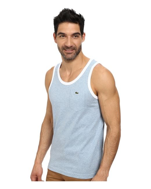 Lacoste tank top mens new arrivals