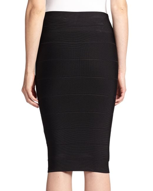 bandage skirt black