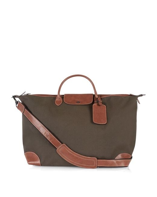 Longchamp Brown Boxford Travel Bag