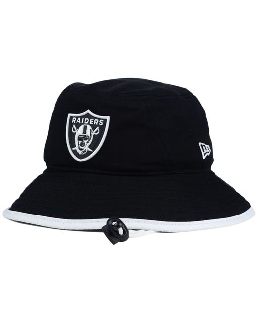 Raiders bucket cheap hat new era