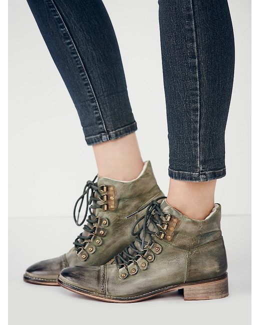 Free People Natural Fp Collection Womens Ventura Hiker Boot