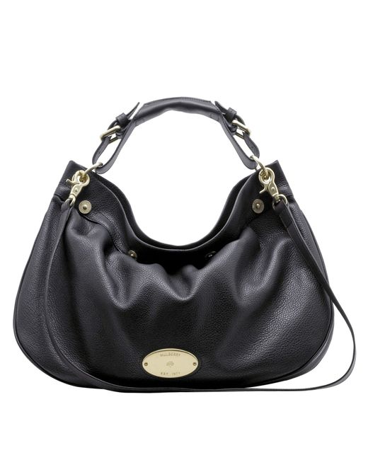 Mulberry Black Mitzy East West Hobo Bag