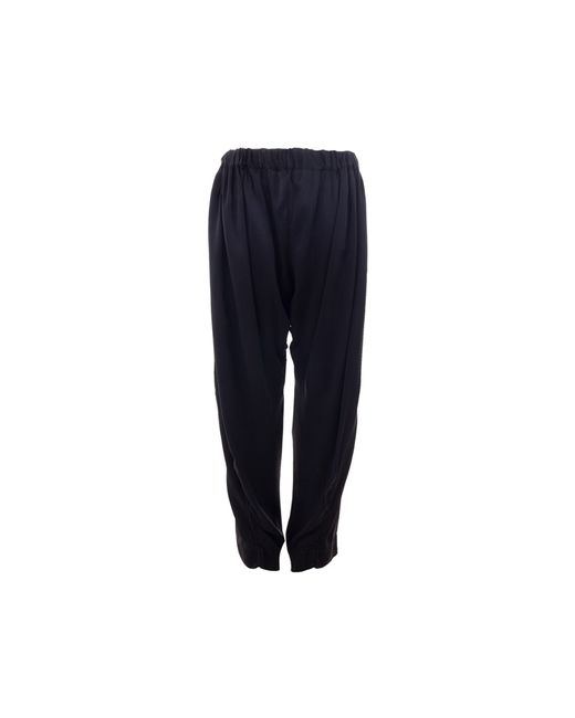 Vivienne Westwood Anglomania Black Silk Harem Pants