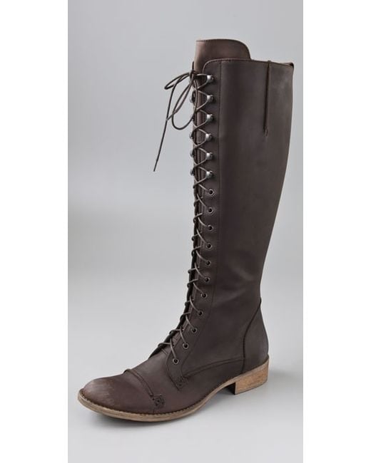Charles David Brown Regiment Lace-up Boot