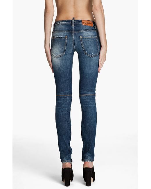 【送料&関税込】Dsquared2 Jennifer Mid-rise Skinny Jeans Women's Jeans and Denim | DSQUARED2