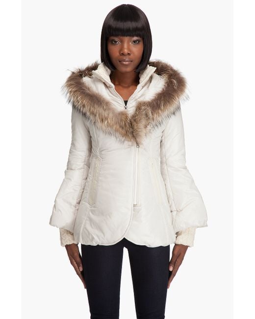 Mackage White Peaches Puffer Jacket