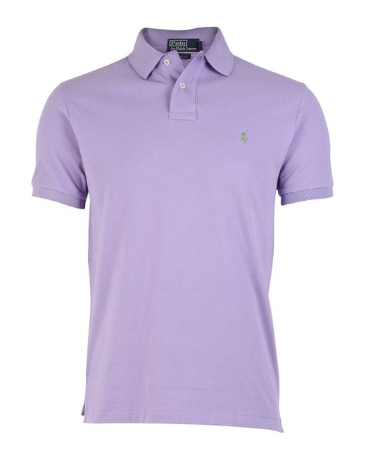 Polo Ralph Lauren Purple Lilac Polo Shirt for men