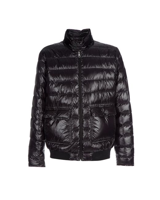 Moncler Black Delon Padded Jacket for men