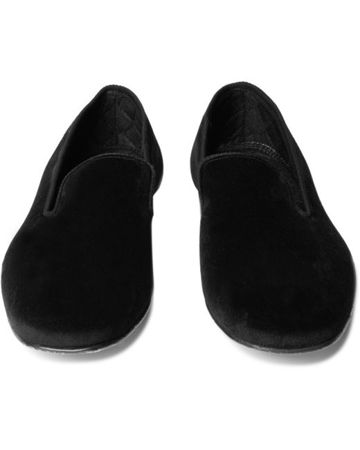 Brooks Brothers Velvet Slippers in 