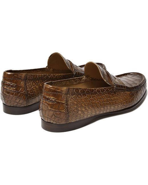 Ralph lauren crocodile loafers outlet