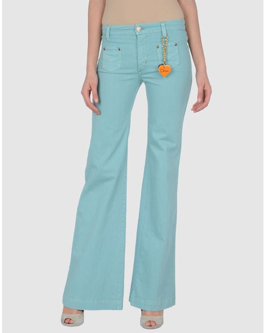 Dittos Jeans in Turquoise (Blue) | Lyst