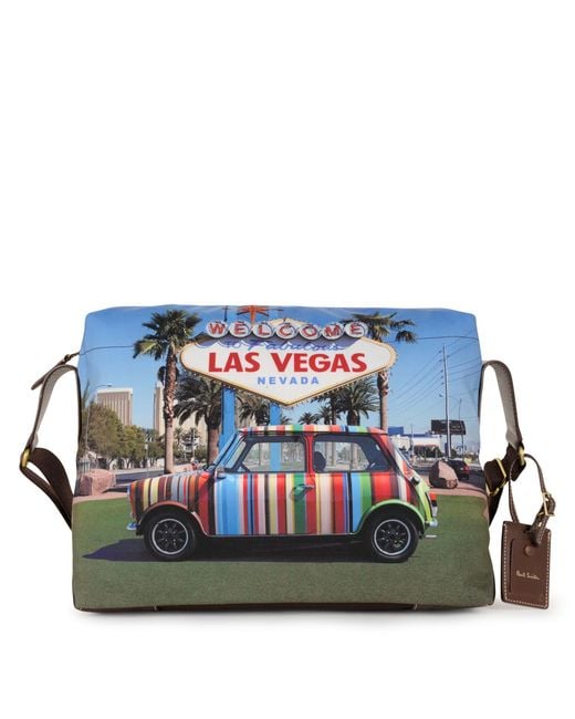 Paul Smith Multicolor Mini Las Vegas Flight Bag for men