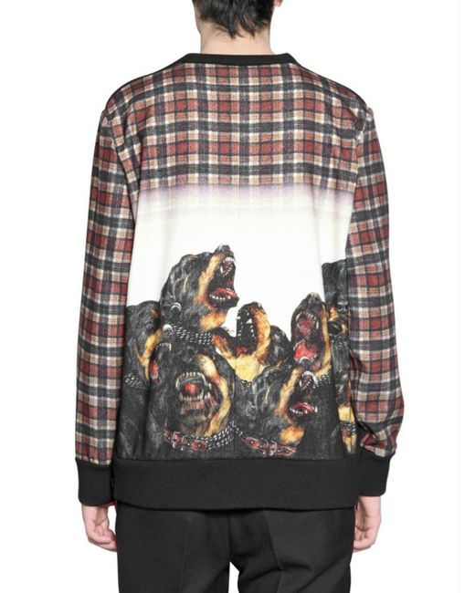Givenchy Wool Flannel Rottweiler 