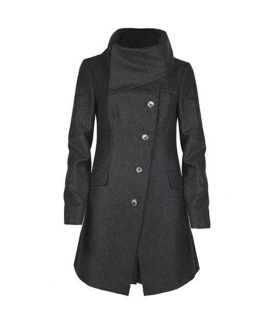 AllSaints Black Tepo Coat